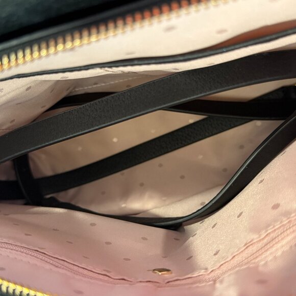 EUC Kate Spade New York Drive Straw Lottie Satchel - Picture 5 of 7